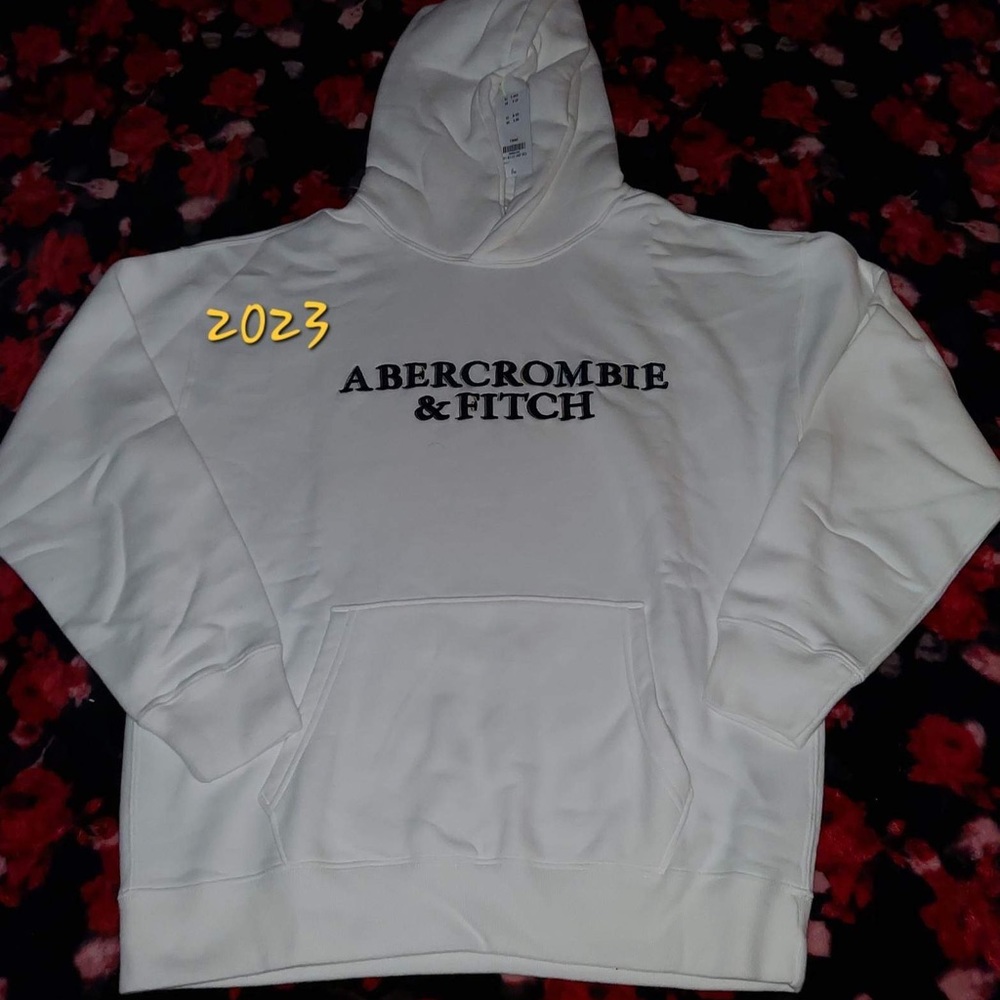 Abercrombie and Fitch Logo Hoodie size Small NWT - Picture 12 of 16